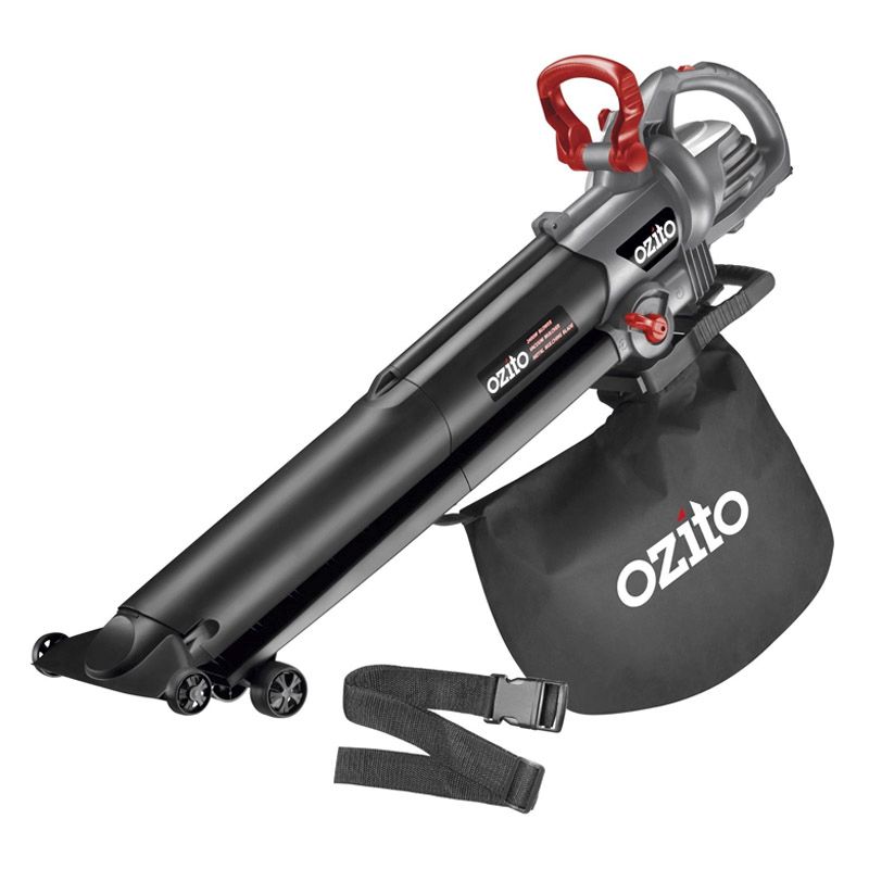 Ozito 2400W Handheld Electric Blower Vacuum Mulcher