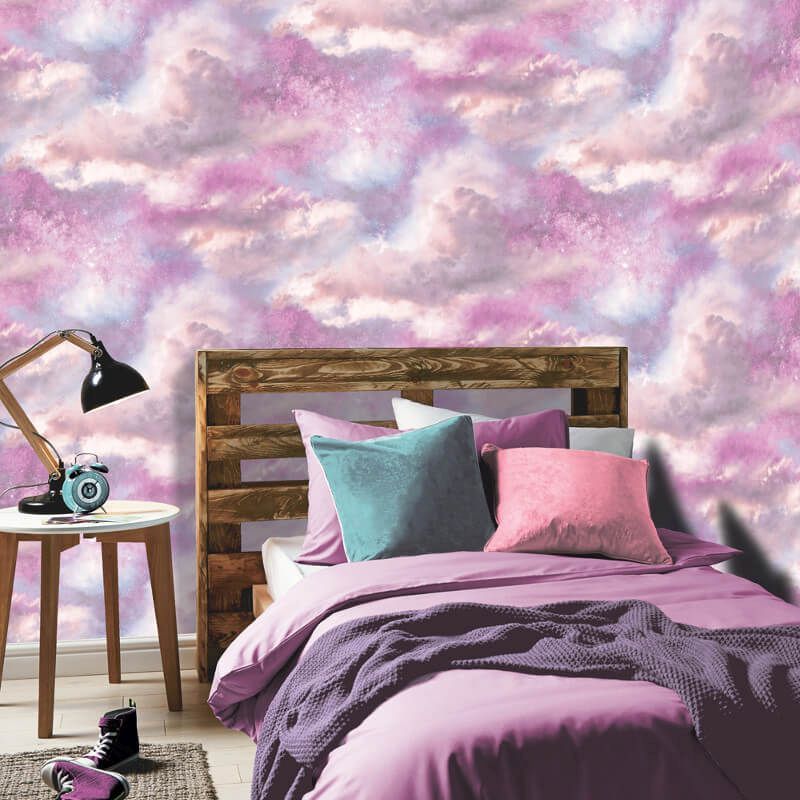 Galaxy Purple Blush Wallpaper