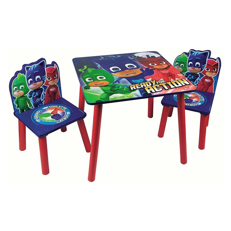 PJ Masks Play Table With 2 Chairs