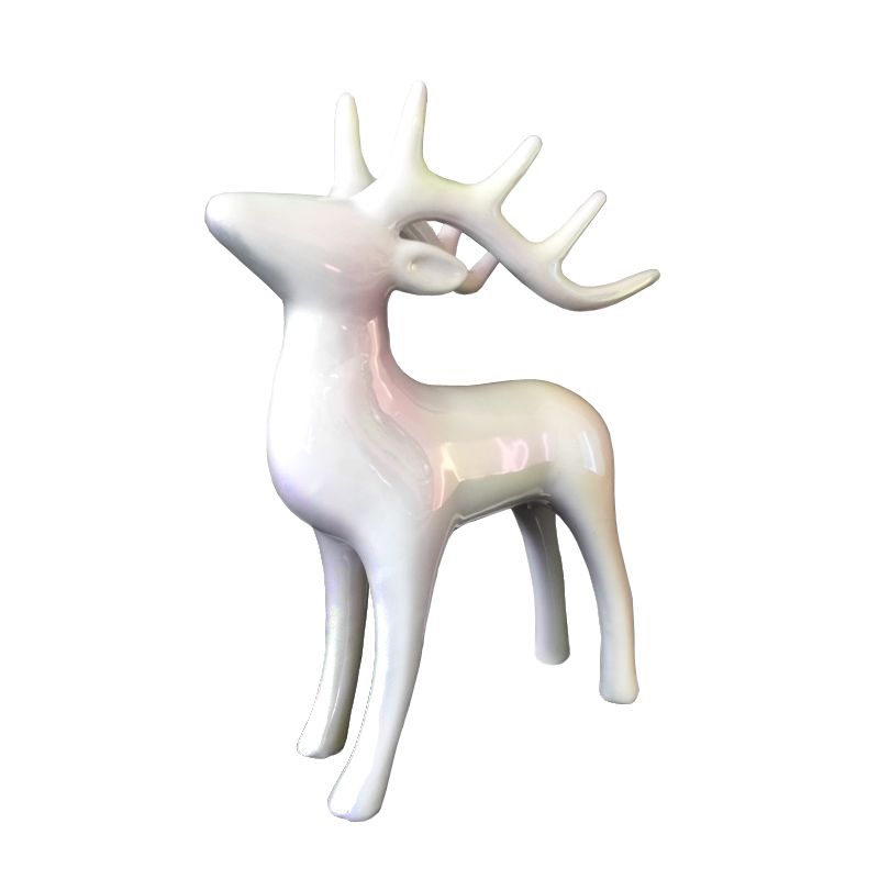 Standing Stag Iridescent Figure Large