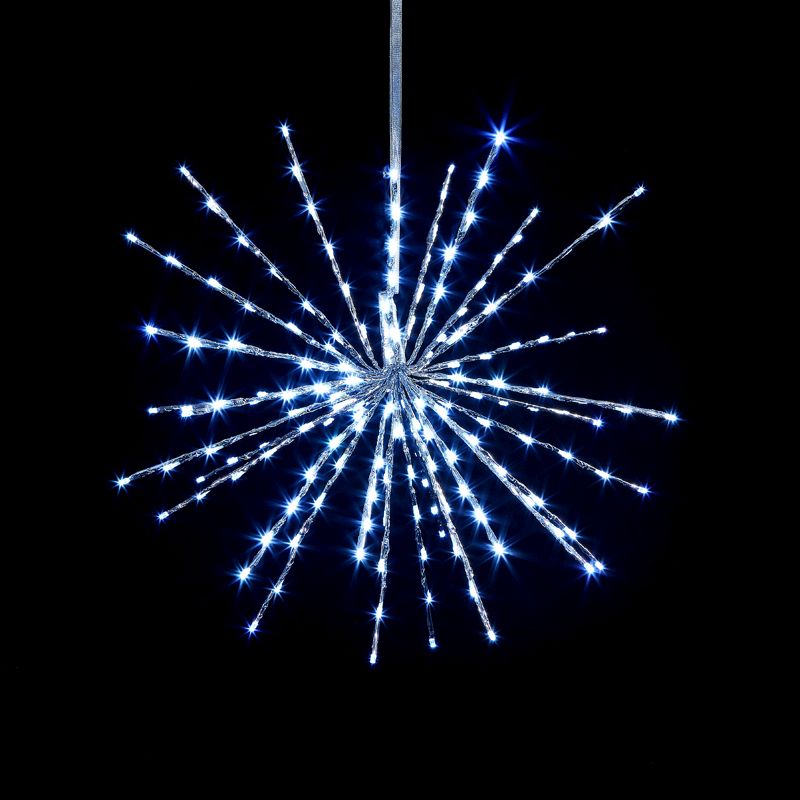 Cool White Animated Firework Star Light LED 60cm