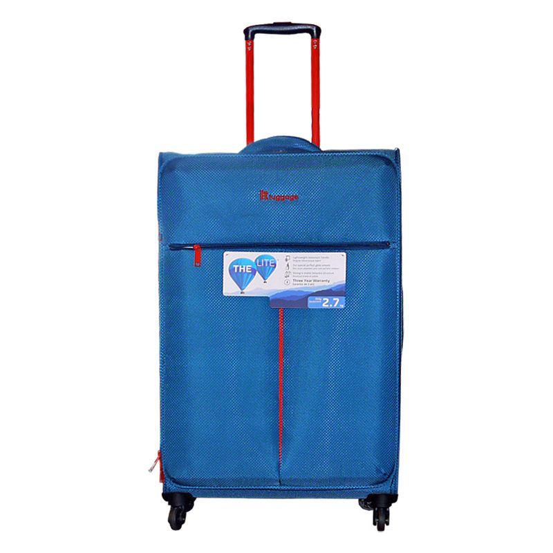 IT Luggage 30 Inch Blue 4 Wheel Spear Lite Suitcase