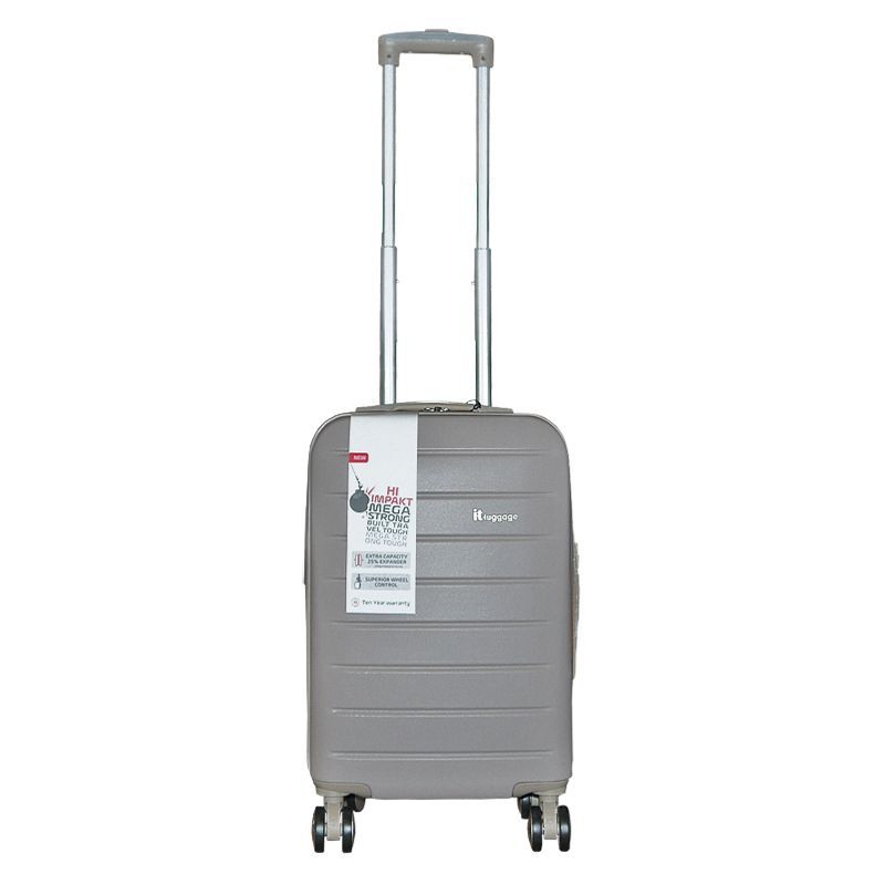 IT Luggage 19 Inch Light Beige 4 Wheel Legion Suitcase
