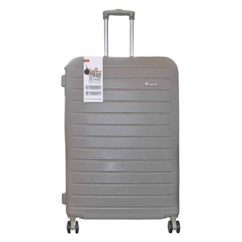 IT Luggage 29 Inch Light Beige 4 Wheel Legion Suitcase