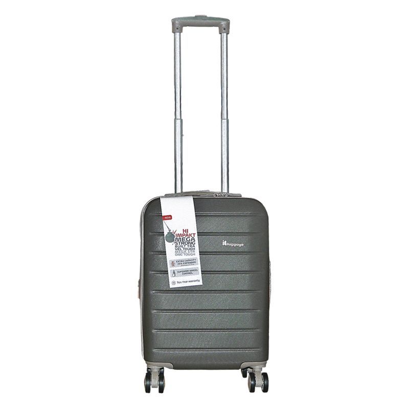 IT Luggage 19 Inch Olive Green 4 Wheel Legion Suitcase