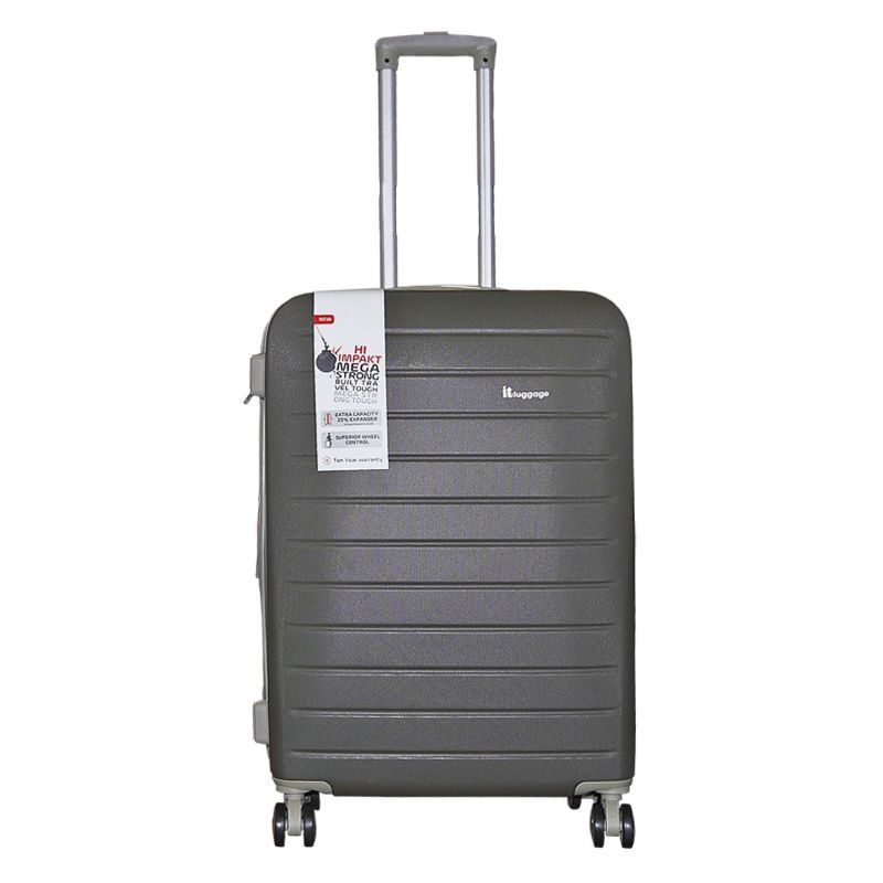 IT Luggage 25 Inch Olive Green 4 Wheel Legion Suitcase
