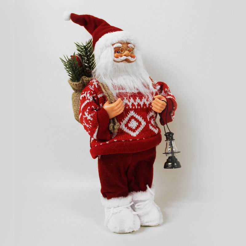 60cm Standing Santa Decoration