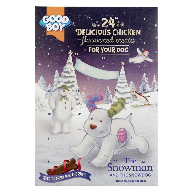 Good Boy Snowman Snowdog Advent Calendar For Dogs