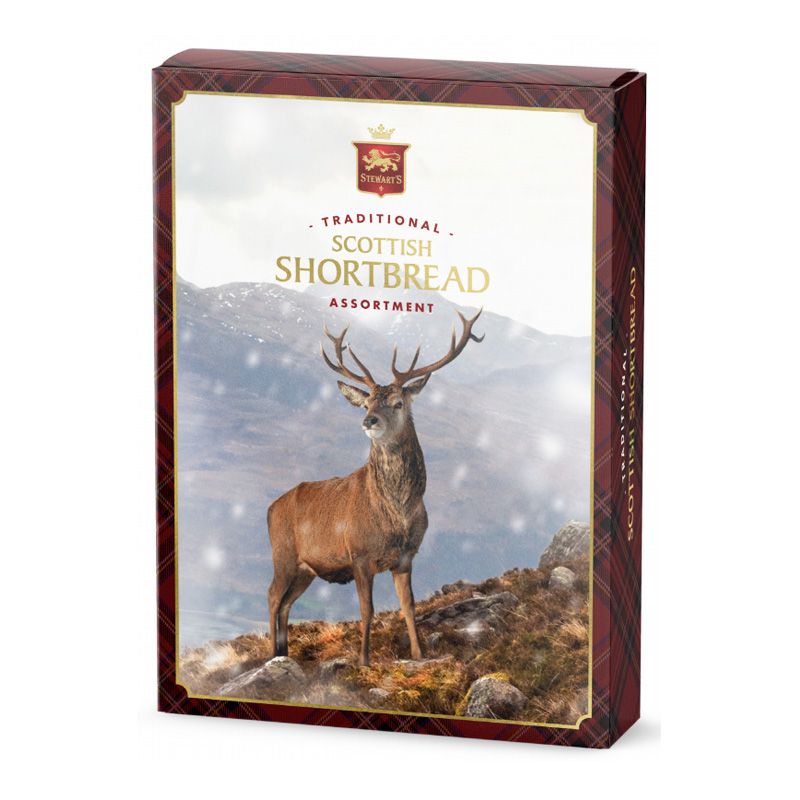 Stewarts Shortbread Gift Box Royal Stag 400g