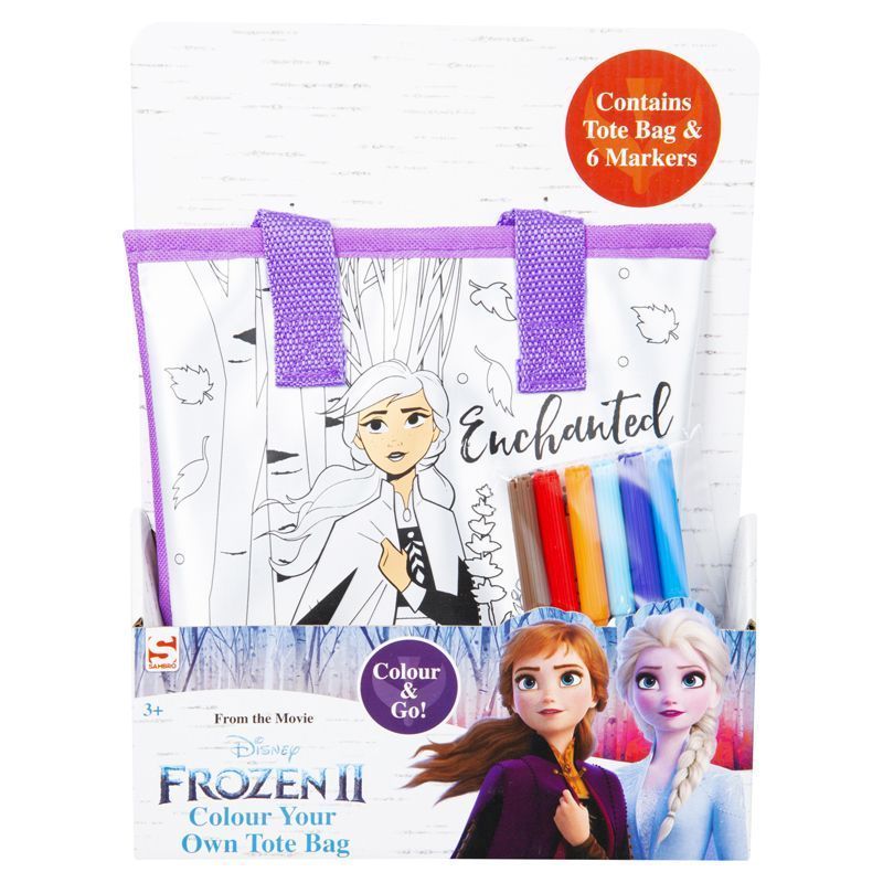 Disney Frozen 2 Colour Your Own Tote Bag - Anna