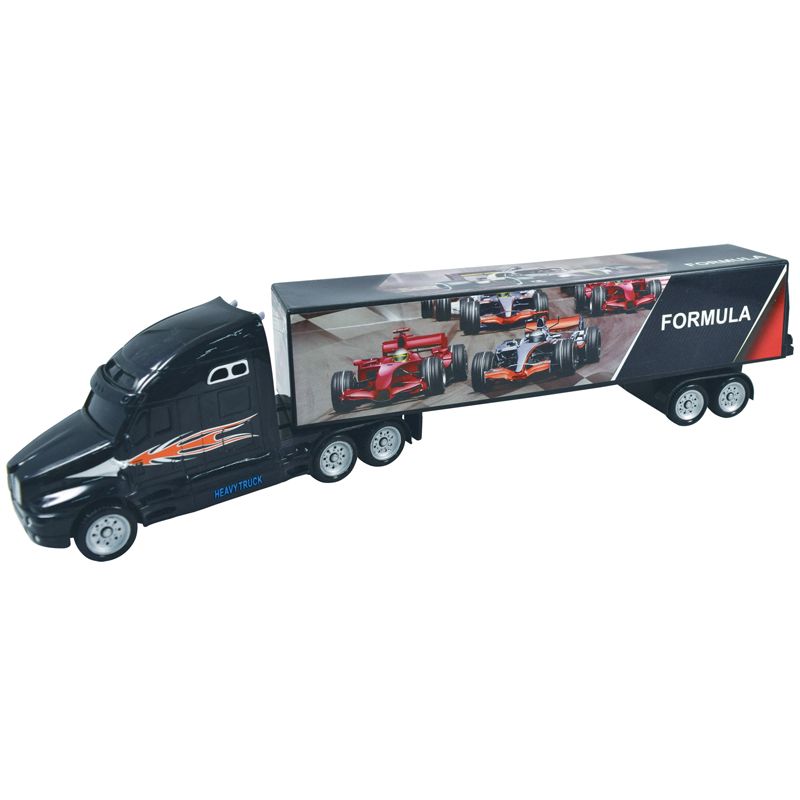 Team Power Black F1 Truck Toy 39cm