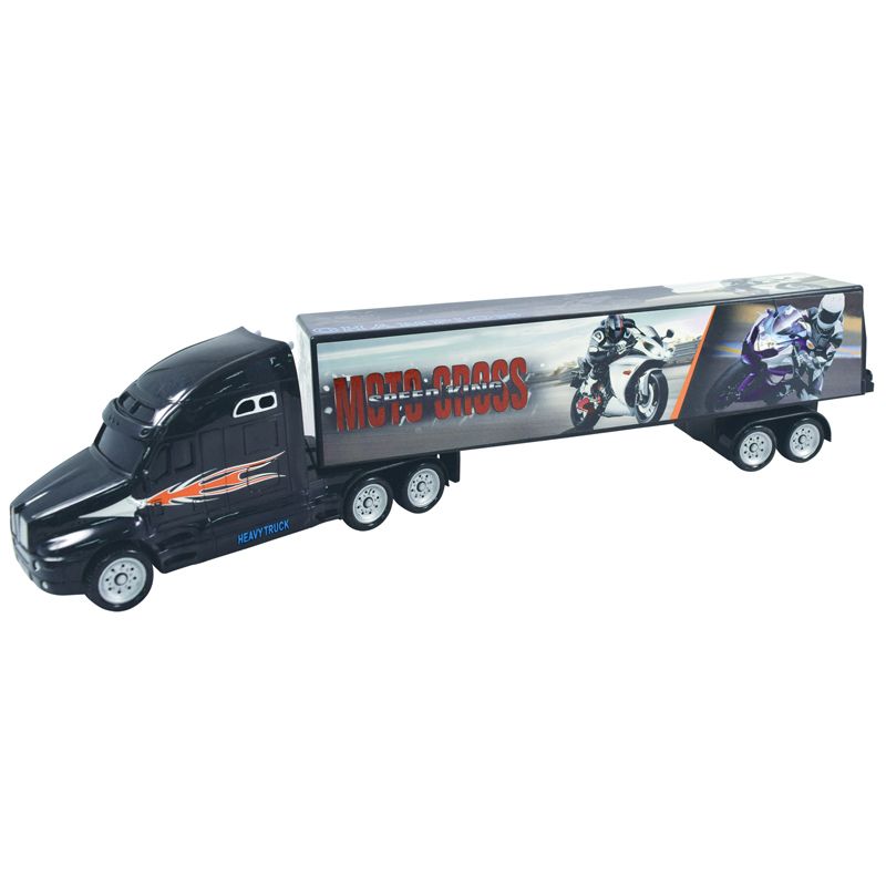 Team Power Black Motor Cross Truck Toy 39cm