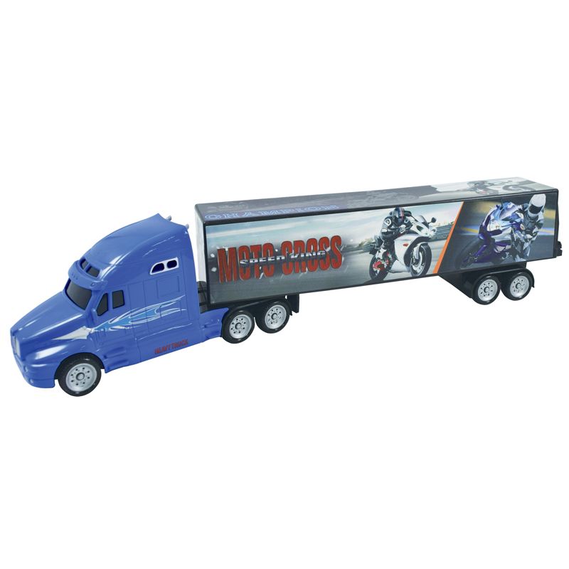 Team Power Blue Motor Cross Truck Toy 39cm
