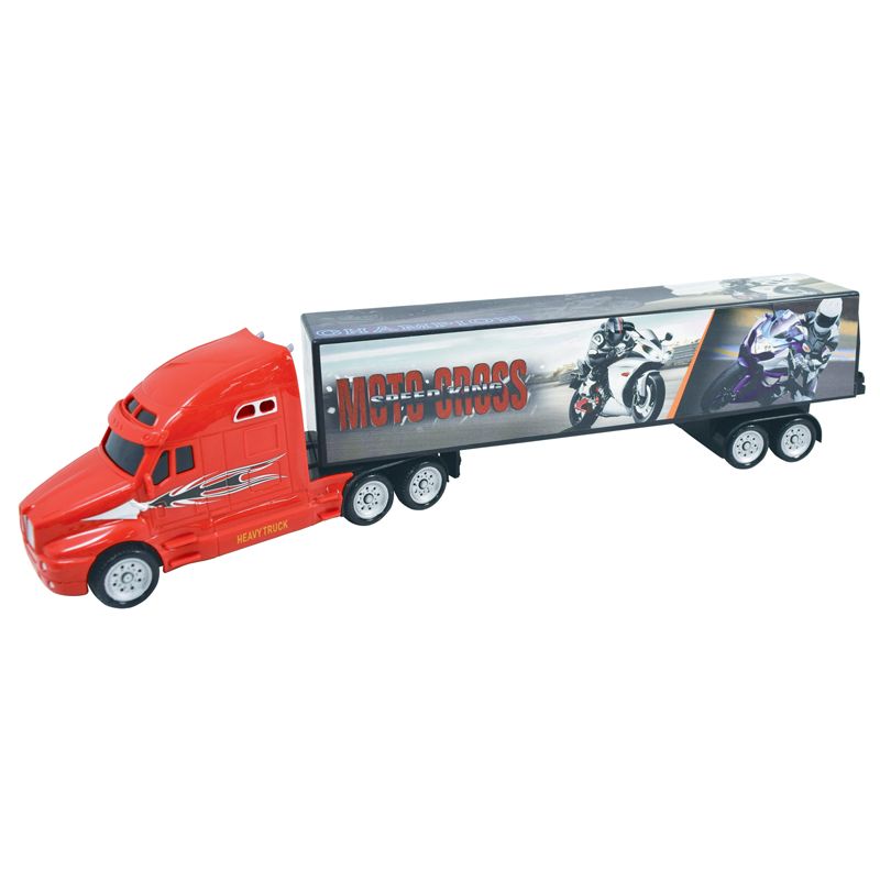 Team Power Red Motor Cross Truck Toy 39cm
