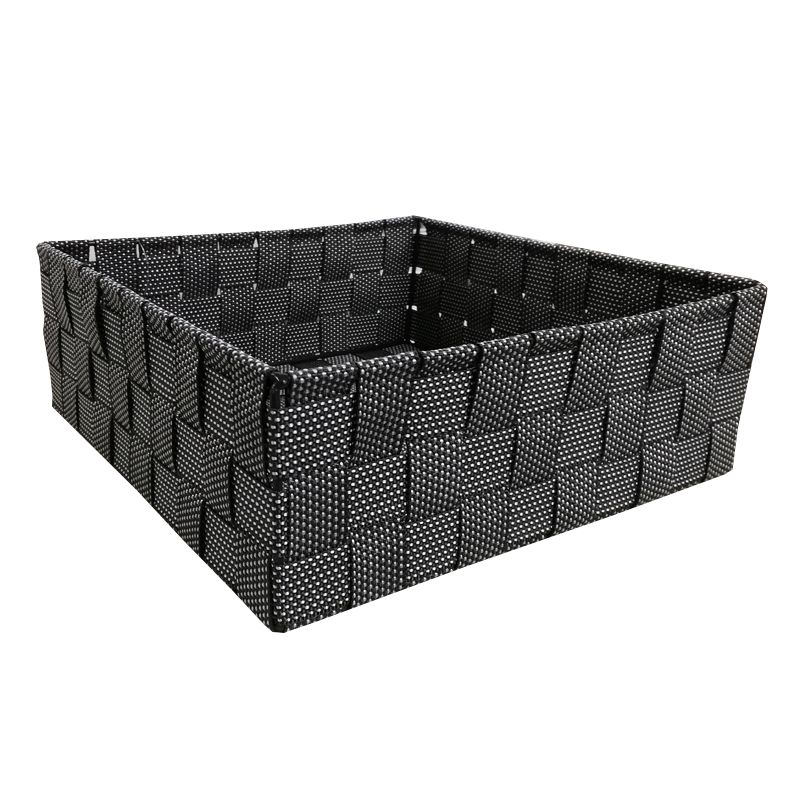 Black & White Large Storage Basket