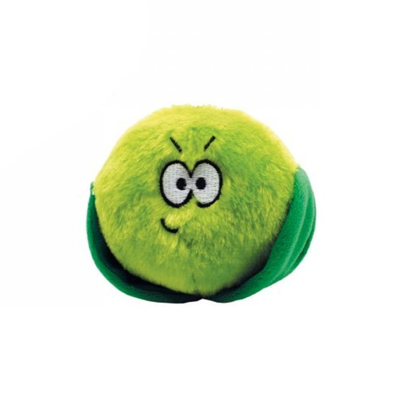 Brussel Sprout Dog Toy Squeaking