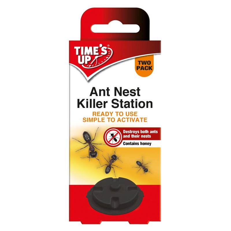Time's Up Ant Nest Killer Station 2 Pack