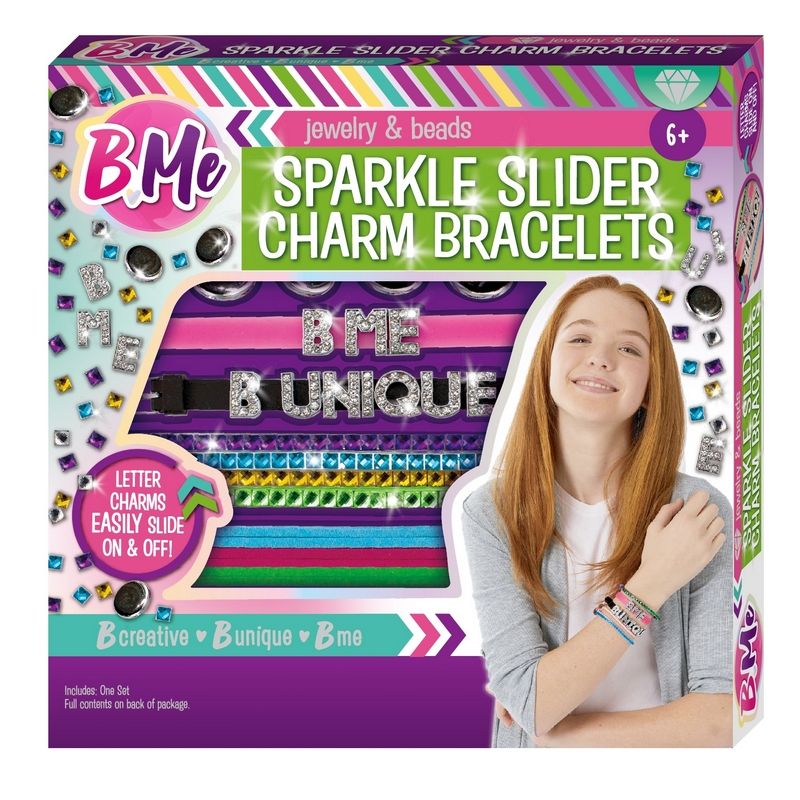 Make Your Own Sparkle Slider Bracelets Set