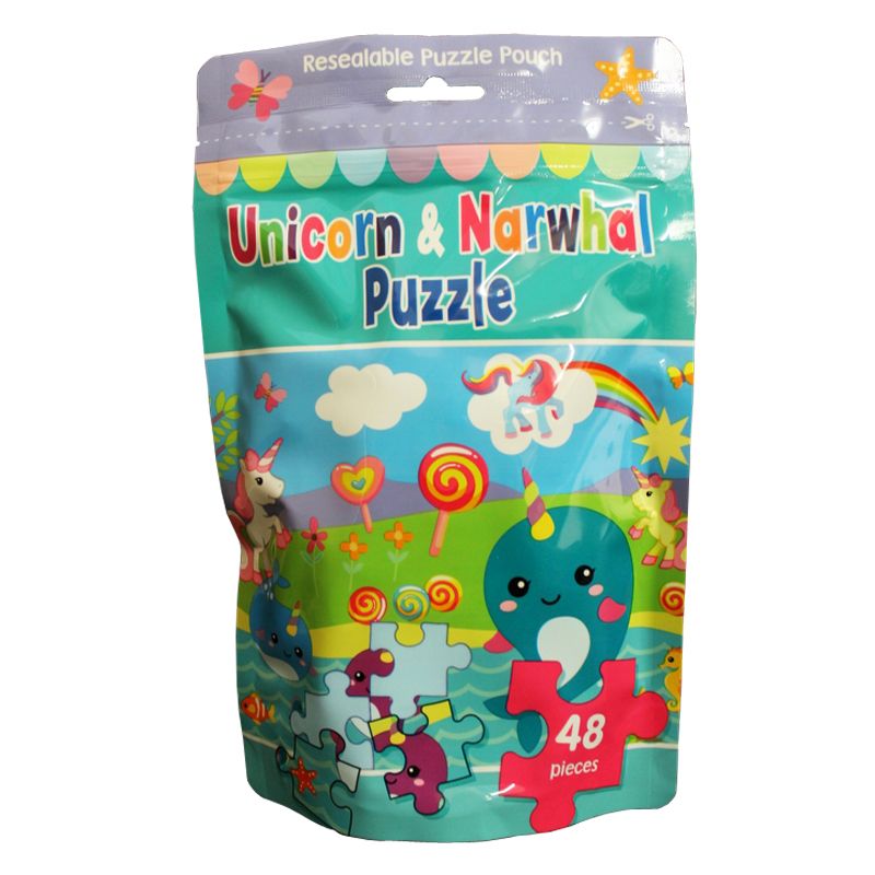 Unicorn & Narwhal Puzzle Bag