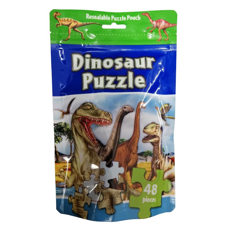 Dinosaur Puzzle Bag