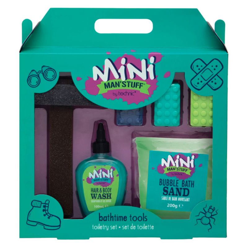 Mini Man's Bath Tools Gift Set