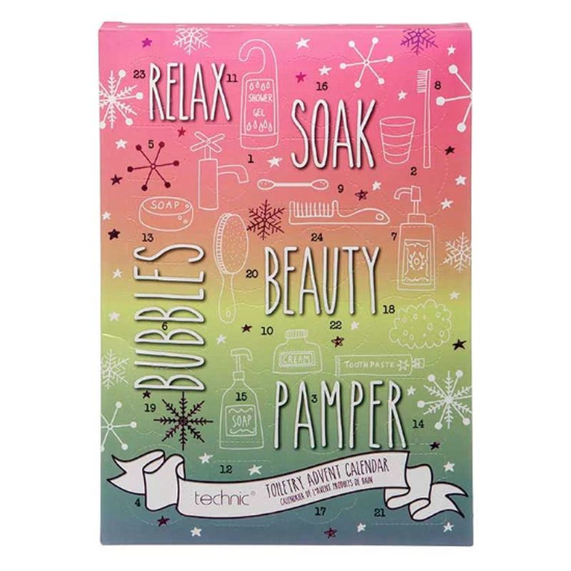 Relax And Pamper Toiletries Advent Calendar