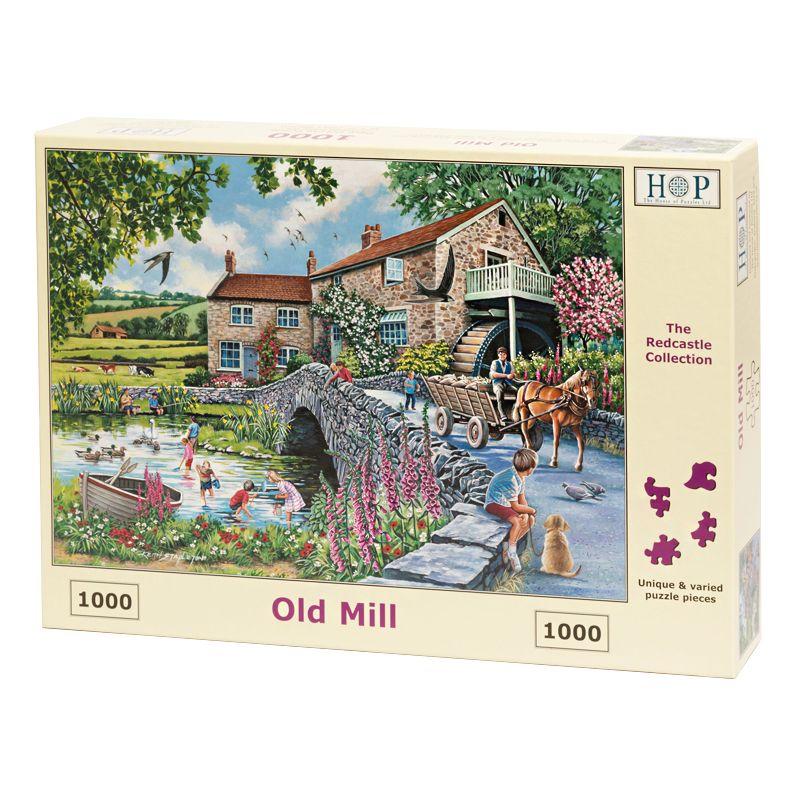 House Of Puzzles Jigsaw Old Mill 1000 Pieces