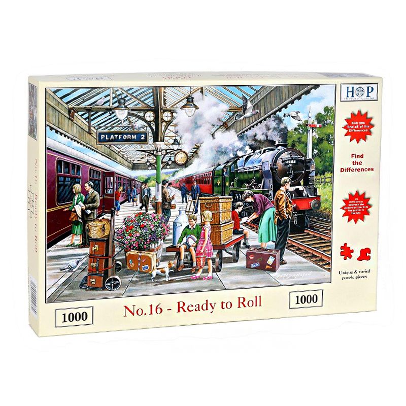 House Of Puzzles Jigsaw No.16 Ready To Roll 1000 Pieces