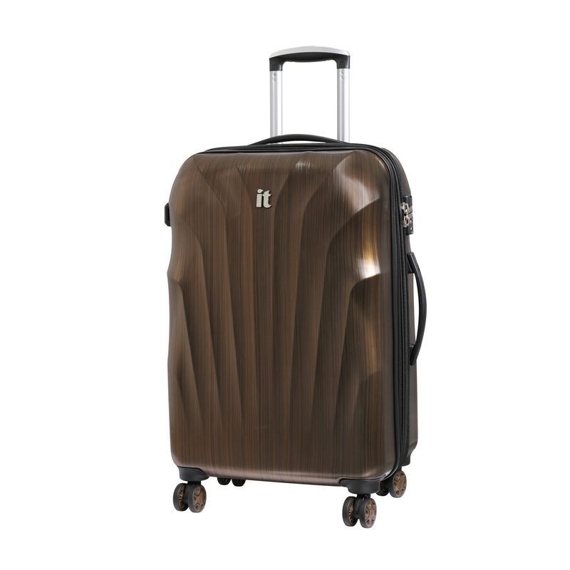 it luggage Gold & Black Medium Momentum Suitcase