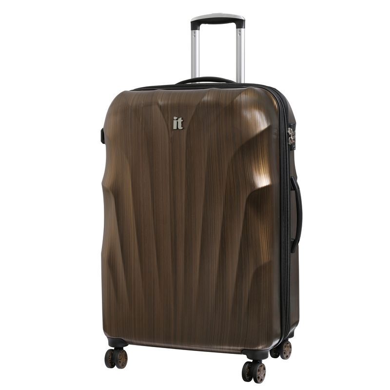 it luggage Gold & Black Large Momentum Suitcase