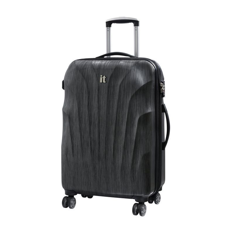 it luggage Charcoal & Black Medium Momentum Suitcase
