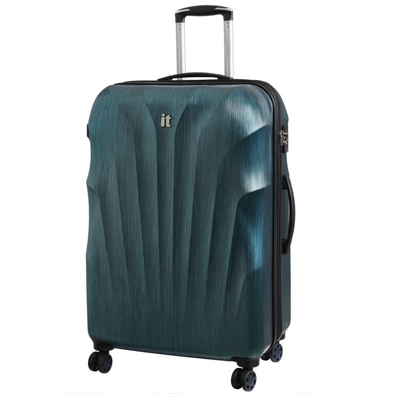 it luggage Blue & Black Large Momentum Suitcase