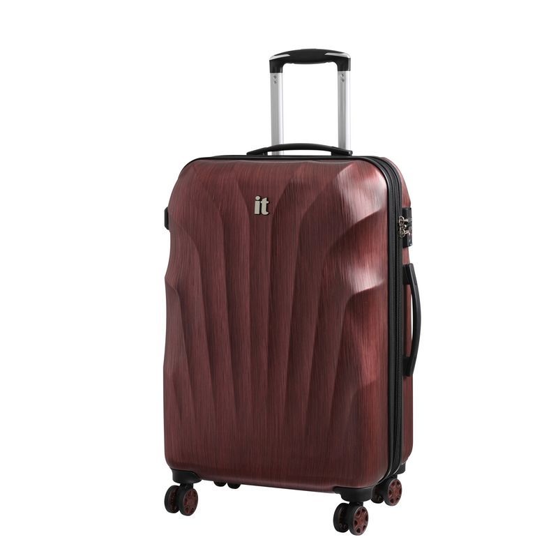 it luggage Red & Black Medium Momentum Suitcase