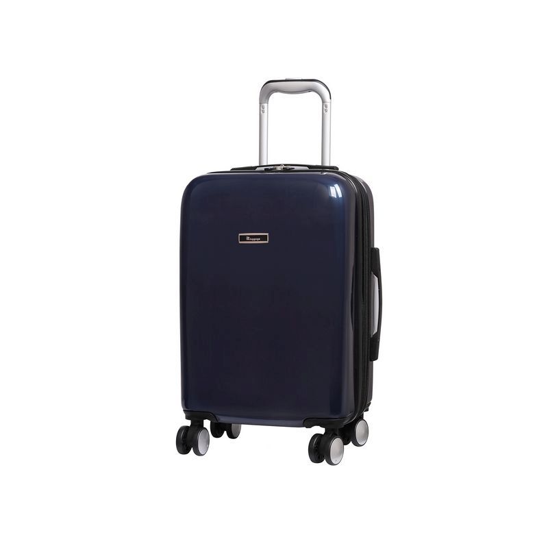 it luggage Dark Blue Cabin Sheen Suitcase
