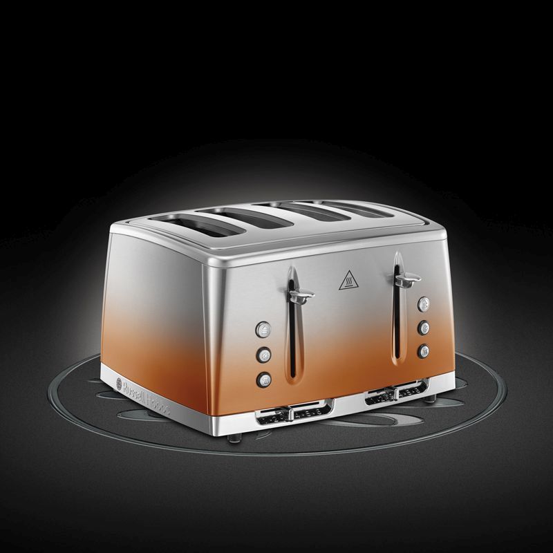 Russell Hobbs Eclipse 4 Slot Toaster - Copper Sunset