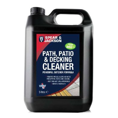 Product photograph of Spear Jackson Path Patio Decking Cleaner 5 Litre from QD stores