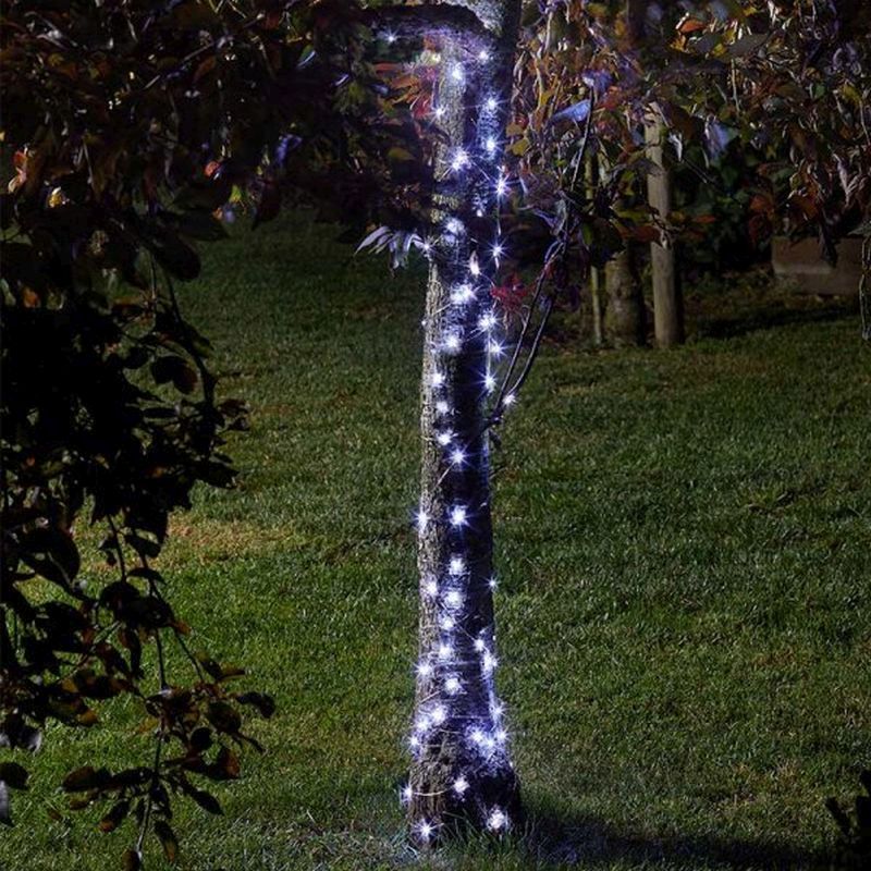 100 Cool White LEDs Firefly String Light