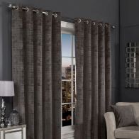See more information about the Hamilton McBride Charcoal Florence Blackout Eyelet Curtains (46" x 54")