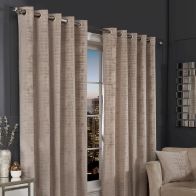 See more information about the Hamilton McBride Mink Florence Blackout Eyelet Curtains (46" x 54")