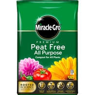 See more information about the Miracle-Gro Premium Peat Free All-Purpose Compost 40 Litre