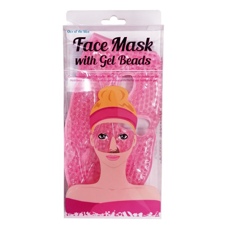 Pink Face Mask with Gel Beads