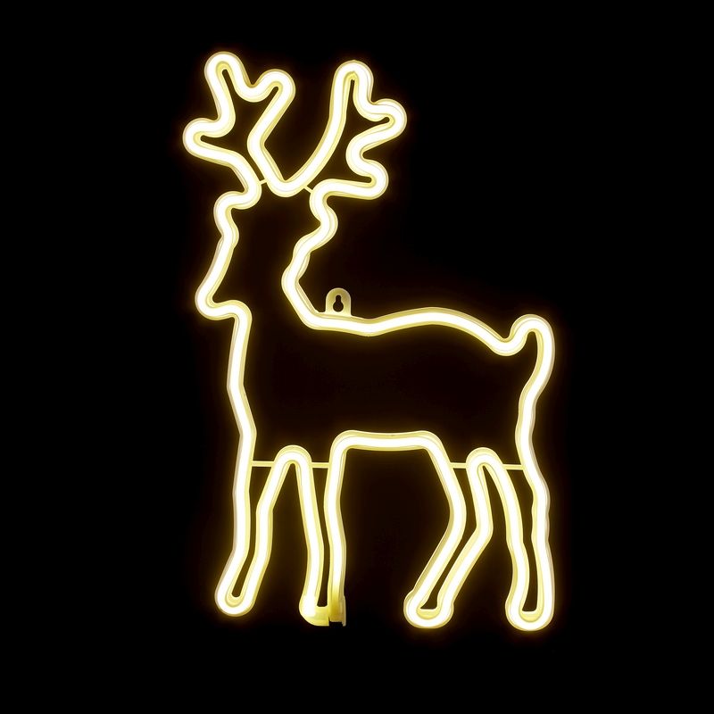 Warm White Reindeer Rope Light 
