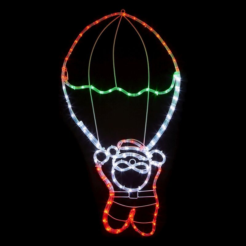Multicolour Santa Parachute Rope Light 