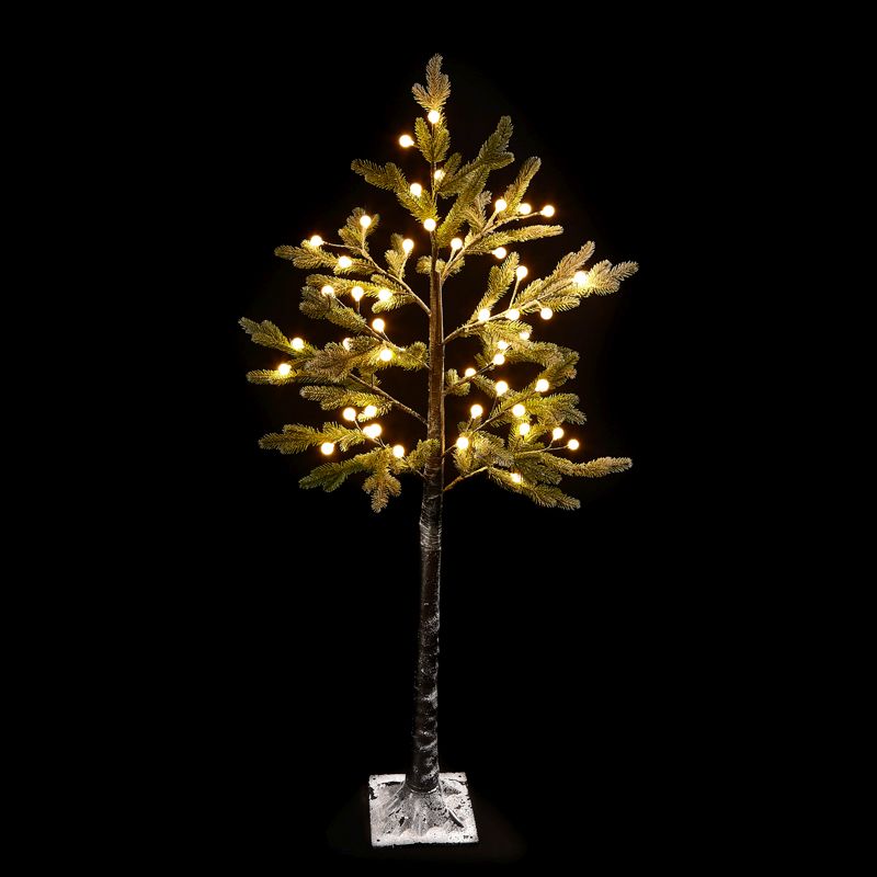 50 LED Warm White Pine Tree 150cm Mains
