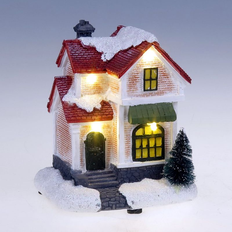 LED House Christmas Ornament