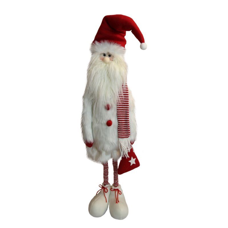 Flexible Standing Santa Figure 30 Inch