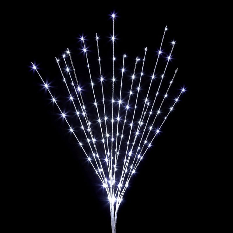 150 LED Indoor White Christmas 80cm Branch Lights Mains 5M
