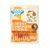 See more information about the Good Boy Cheesy Chicken Sticks 80g