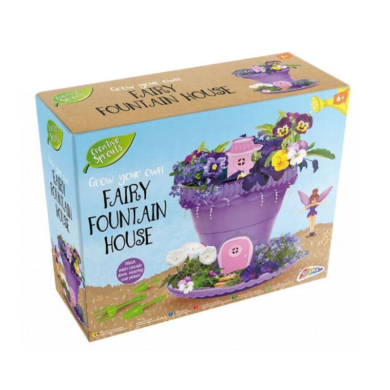Grow Your Own Fairy Fountain House Kit
