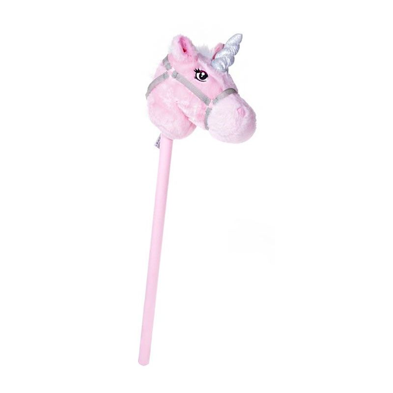 Musical Hobby Horse Pink Unicorn